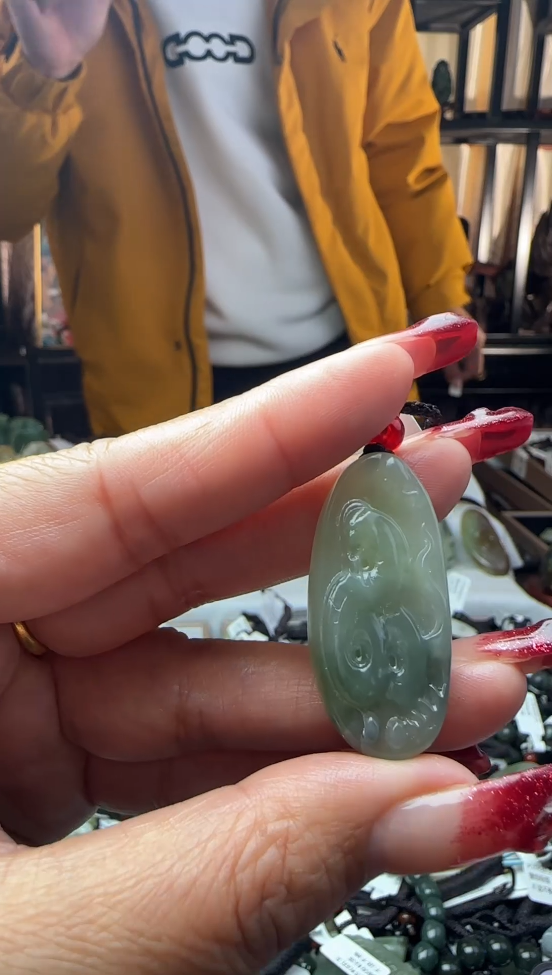 颈饰未镶嵌和田玉54343