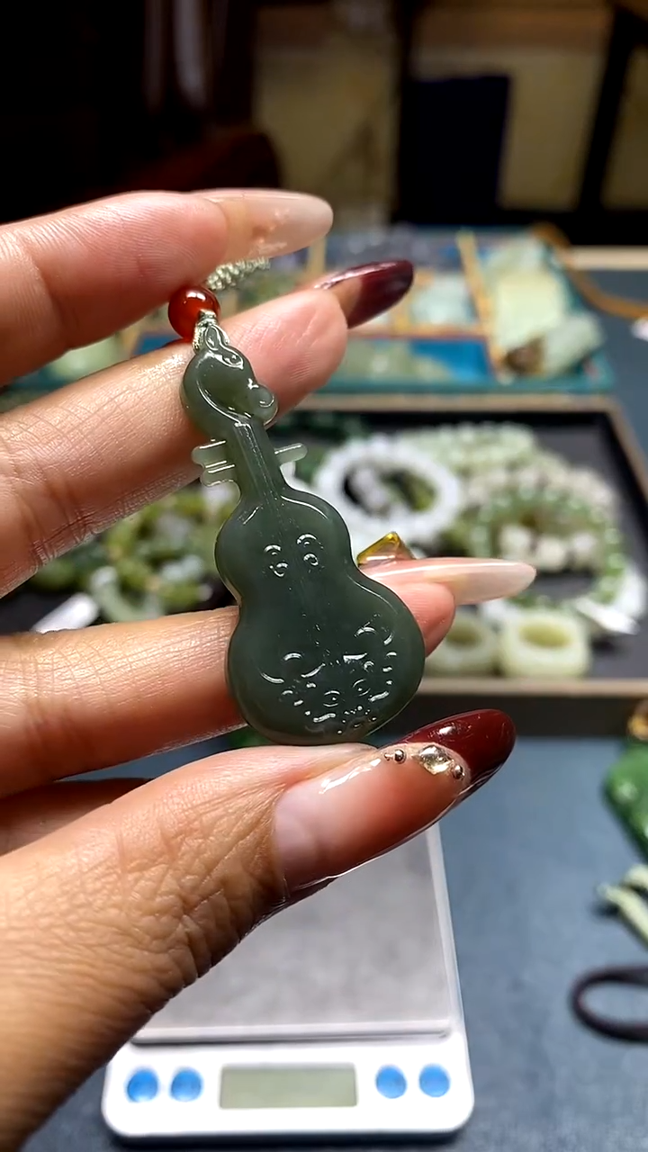 颈饰未镶嵌和田玉多样性拍一发一