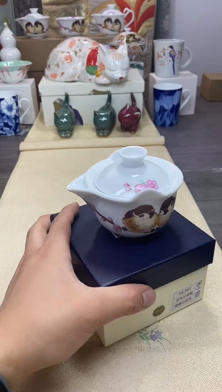 【闪购商品】茶具耐高温全品全新 （ 樱花雀宝瓶）