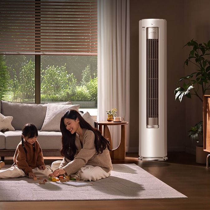 酷省电ultra4匹柜机空调冷暖大风量防直吹一级能效