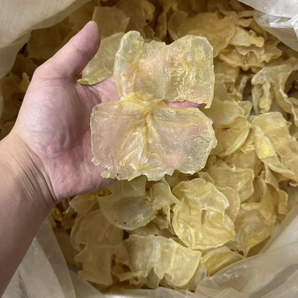 45头黄花胶蝴蝶花胶渔民自晒深海鱼肚孕妇滋补煲汤材料鱼胶干货
