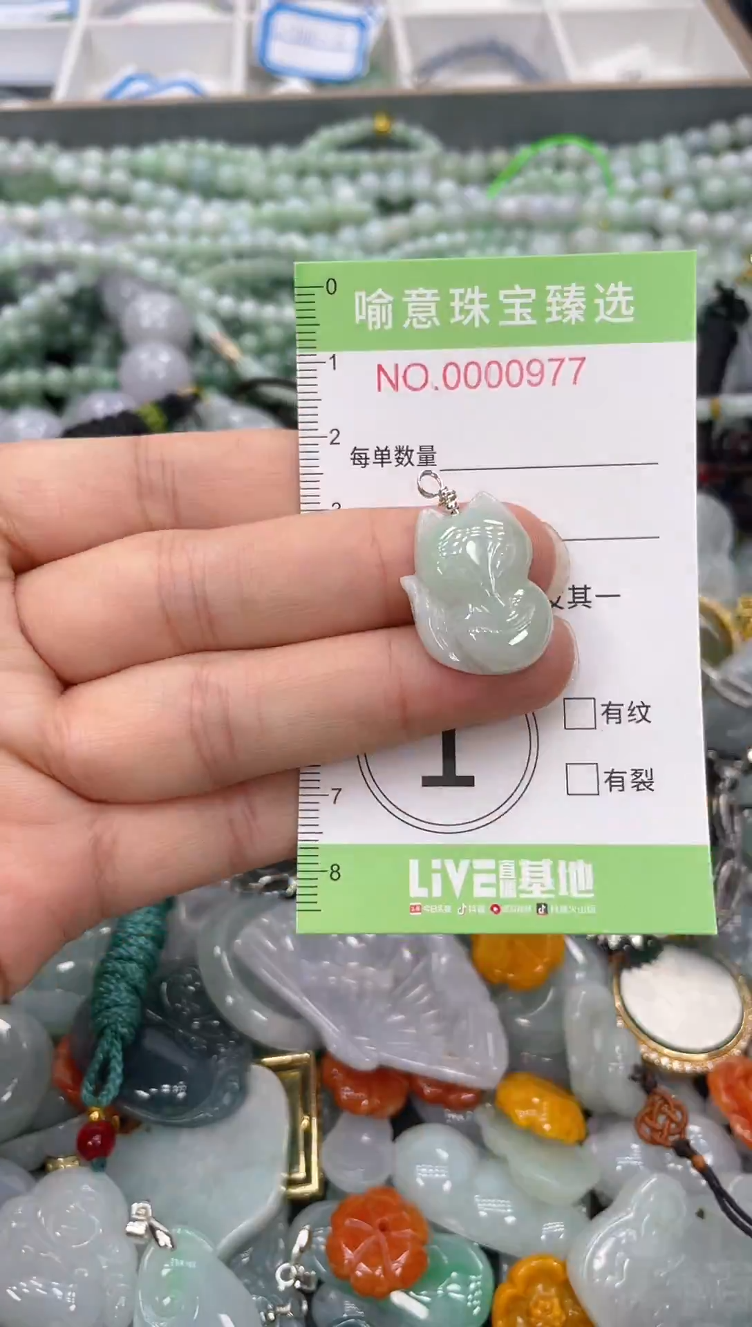 颈饰未镶嵌翡翠035
