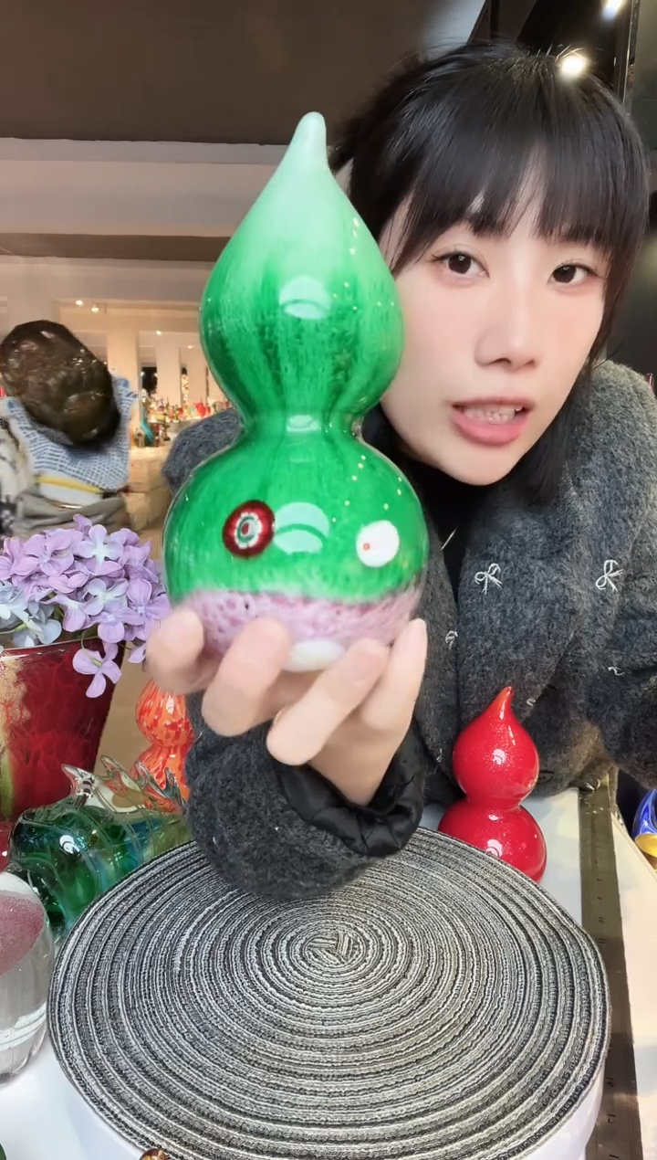 【闪购商品】茶盏琉璃摆件家居摆件