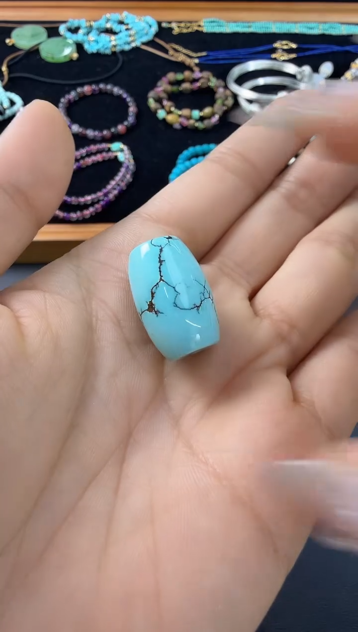 未镶嵌绿松石裸石H1129-3793-125