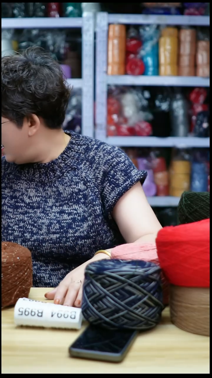 貂毛欢姐手编线B992