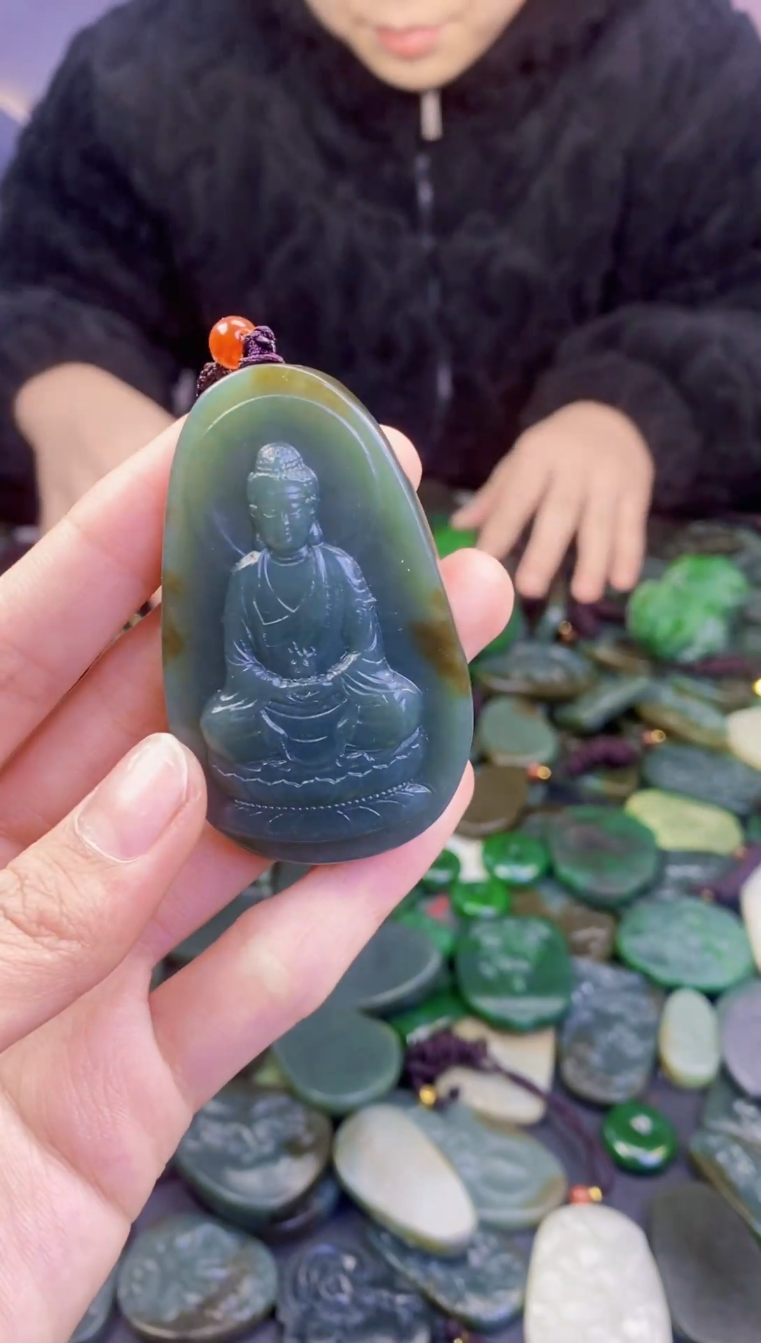 颈饰未镶嵌和田玉1