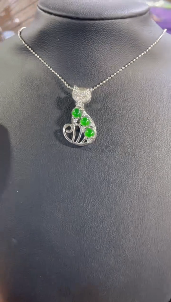 翡翠未镶嵌颈饰天然A货翡翠（多样性发货拍一件发件）