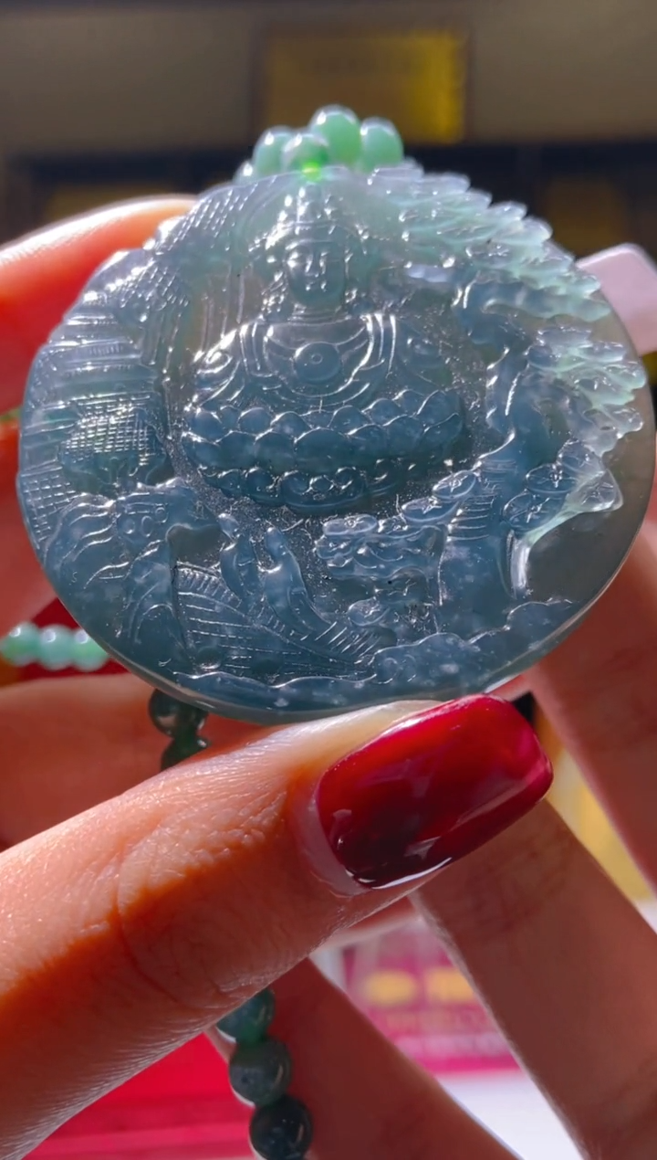 【闪购商品】定制翡翠未镶嵌闪购毛货链接GS-80166