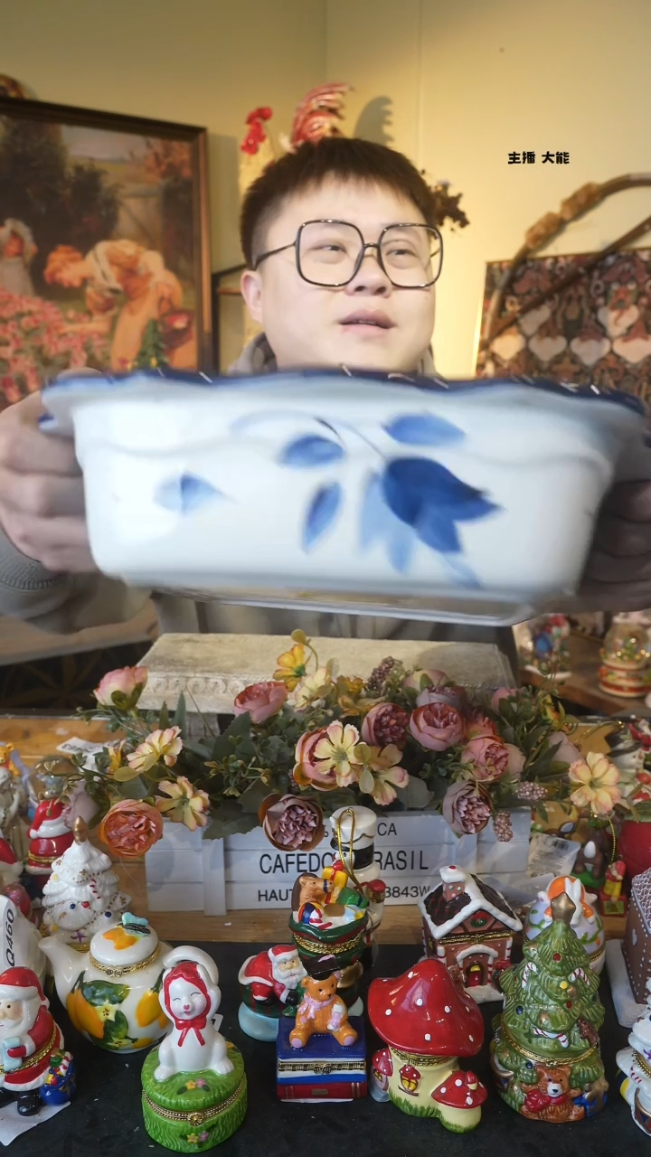 【闪购商品】默认微瑕高端树脂陶瓷摆件Q570