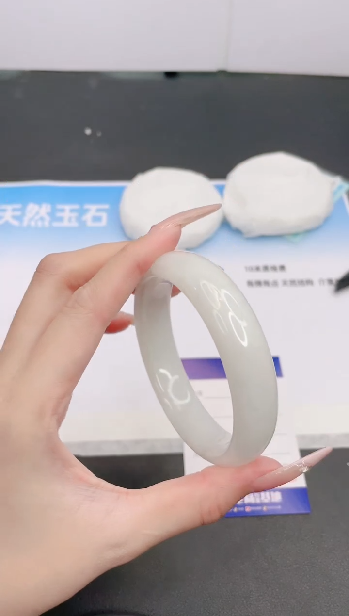 和田玉手镯未镶嵌27G15-60