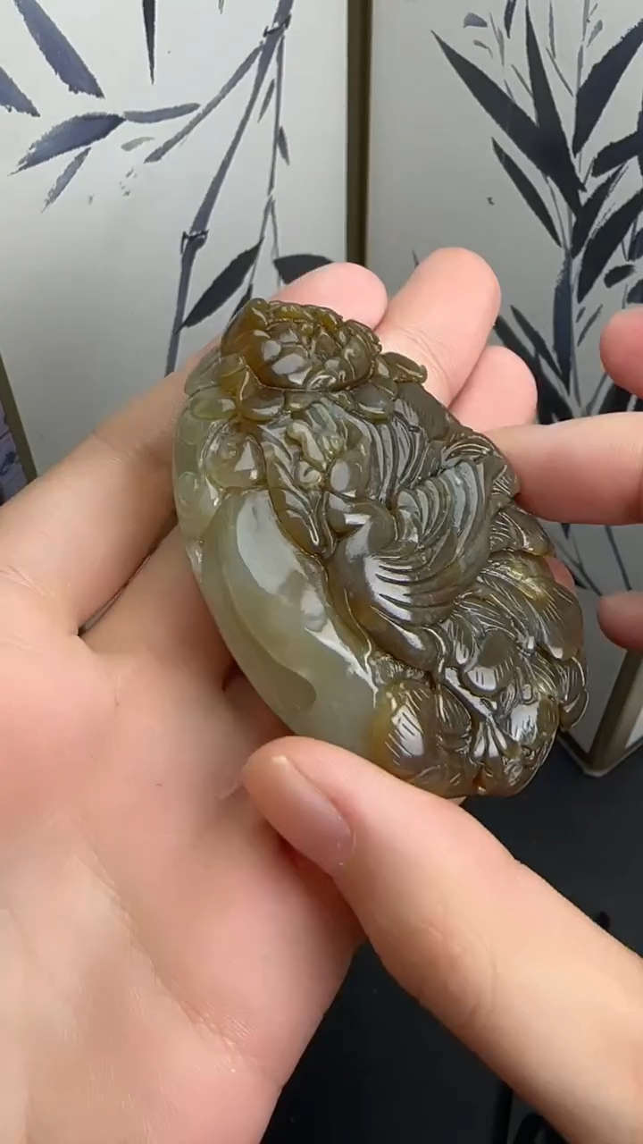 吊坠(不含链)未镶嵌和田玉JJD1128081多样性发一