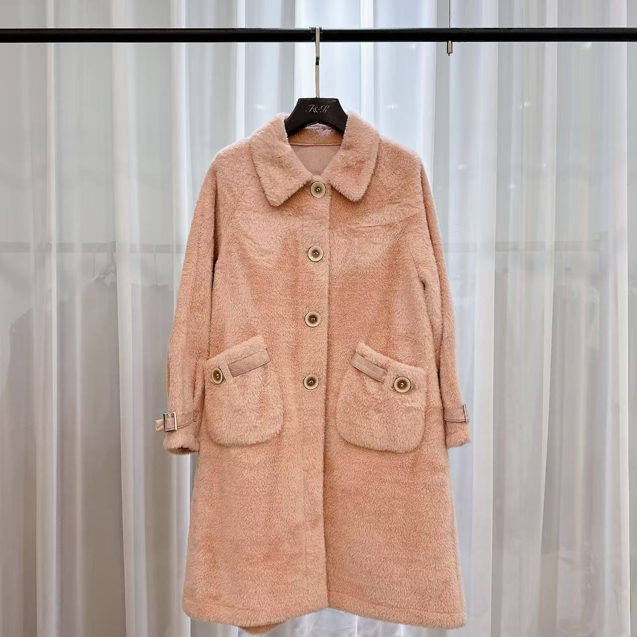 风衣气质时尚百搭女士中长款加厚秋冬冬季244