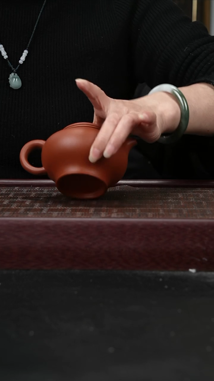 茶壶紫砂wh朱泥掇只220cc