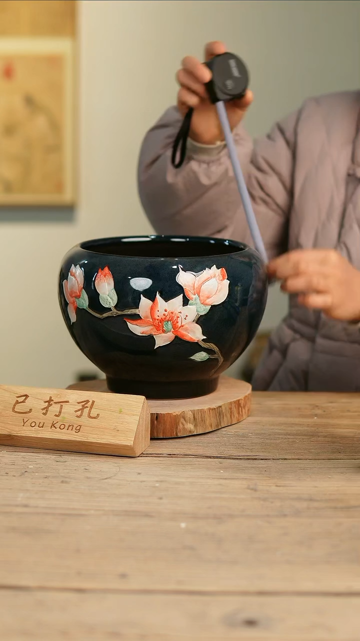 【闪购商品】摆件8-105高17口18误差2