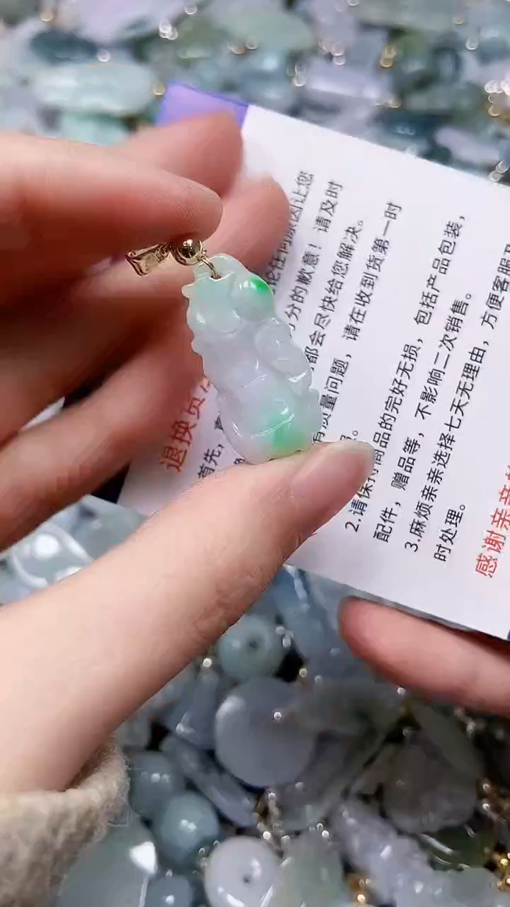 【闪购商品】翡翠颈饰未镶嵌闪购00000284