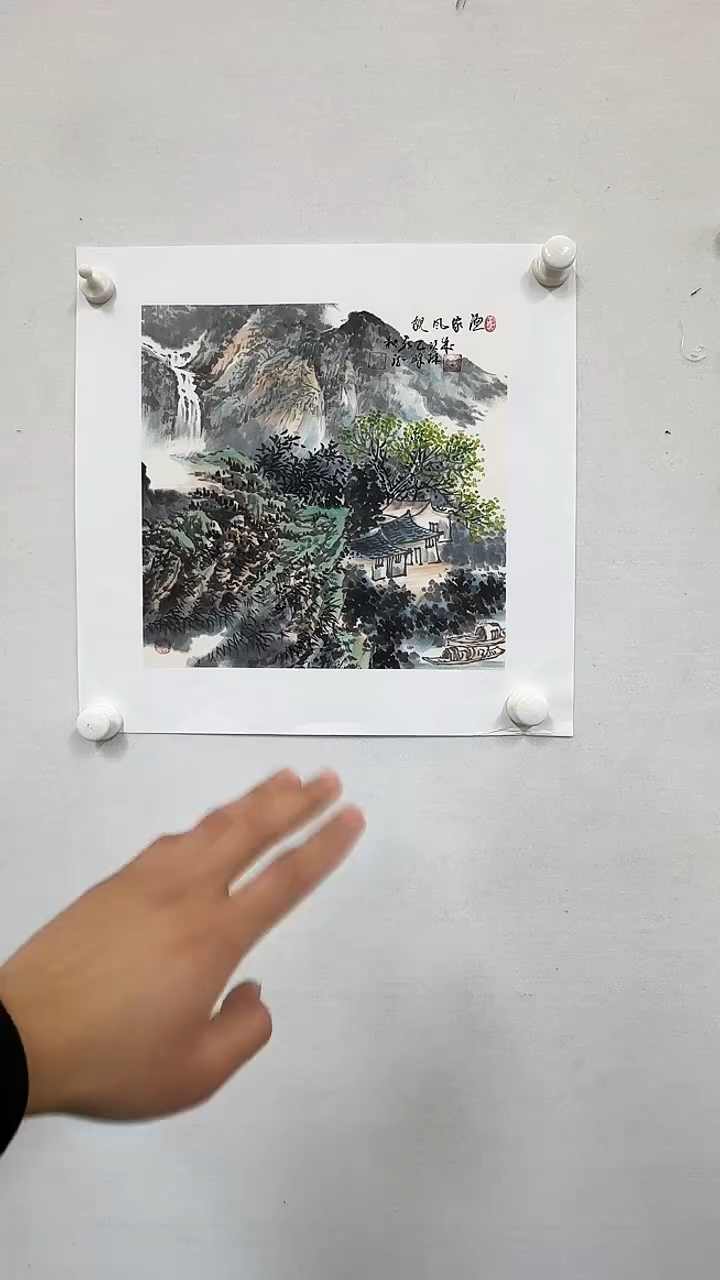 【闪购商品】国画孙来通国画山水1平尺