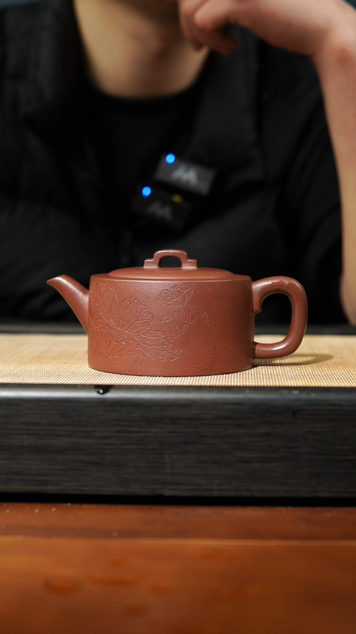 【闪购商品】紫砂茶壶底槽清井栏杆，200cc