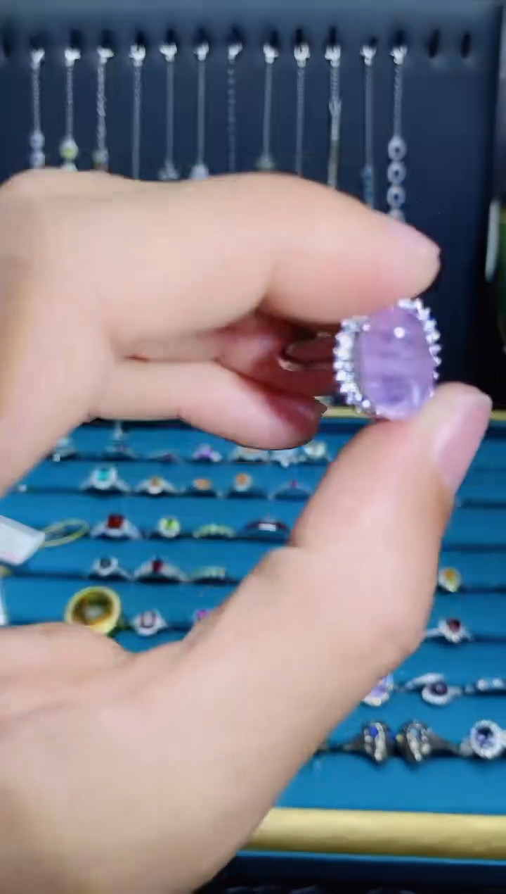 【闪购商品】水晶耳饰银S925镶嵌1121