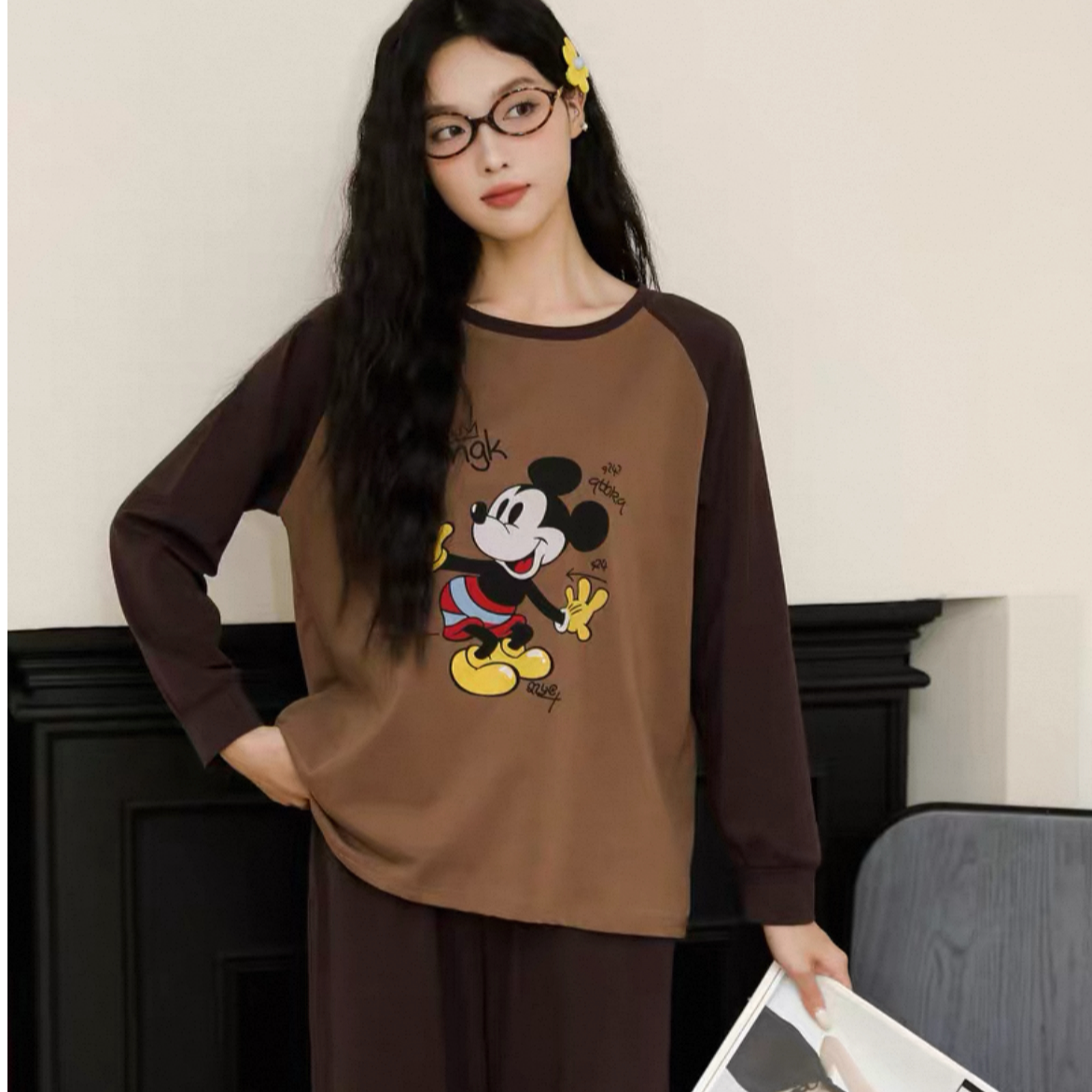 2361雅琳睡衣家居服套装长袖