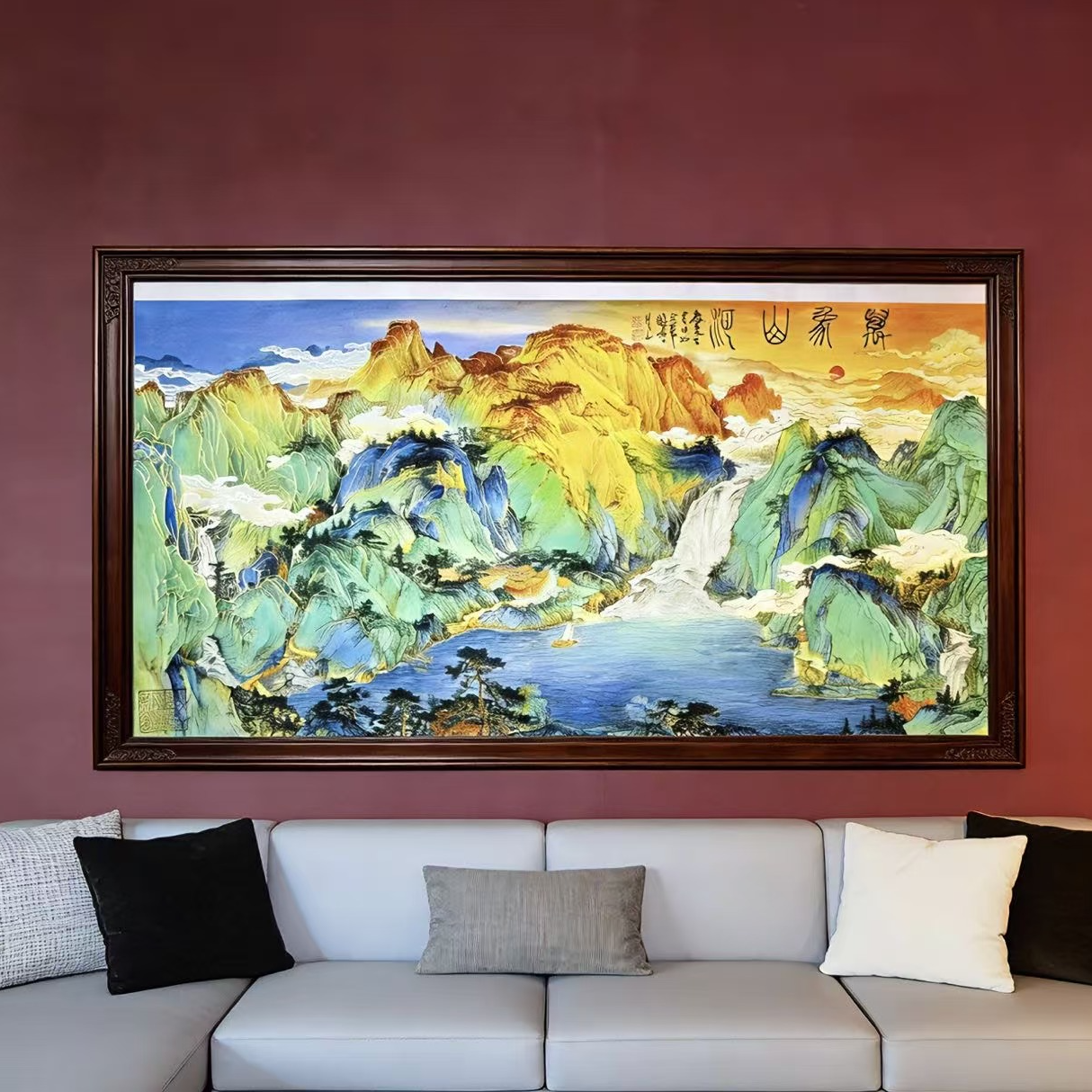 李月山教授作品《万象山河》