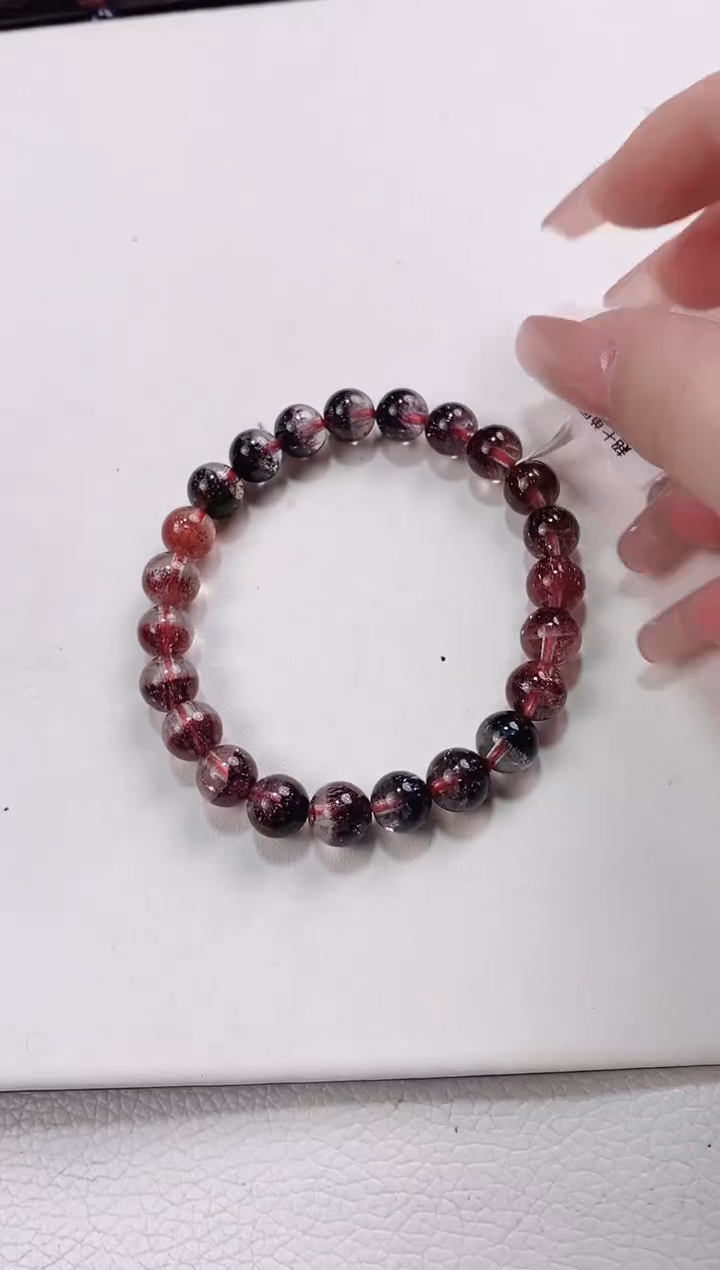 【闪购商品】水晶手链未镶嵌8mm多人多样性发其一