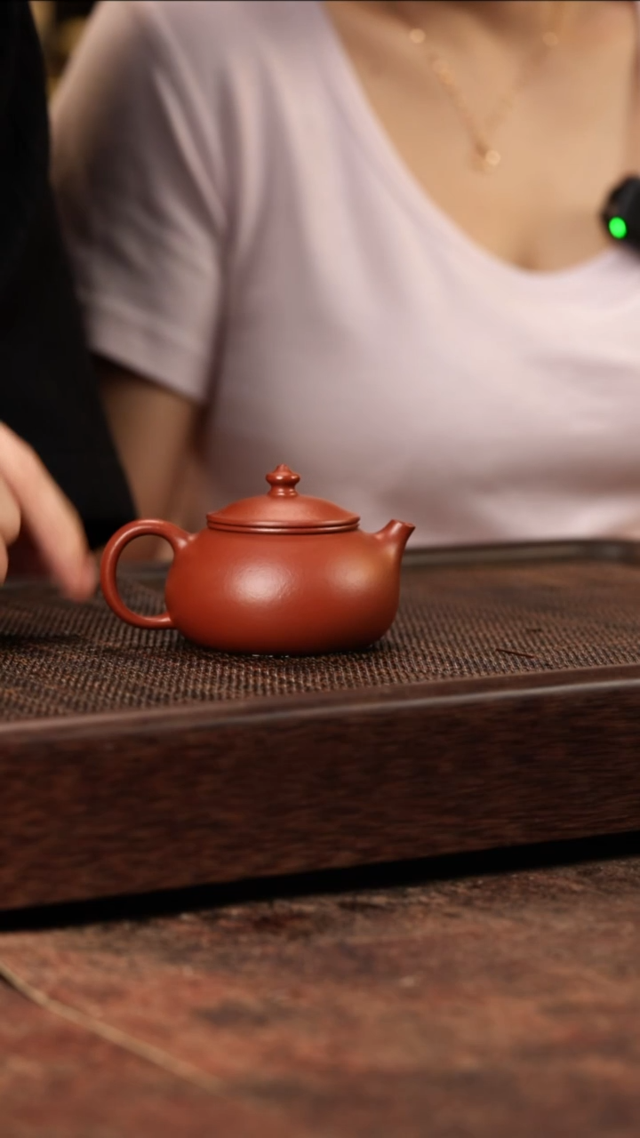 茶壶紫砂李丹朱泥小寒江