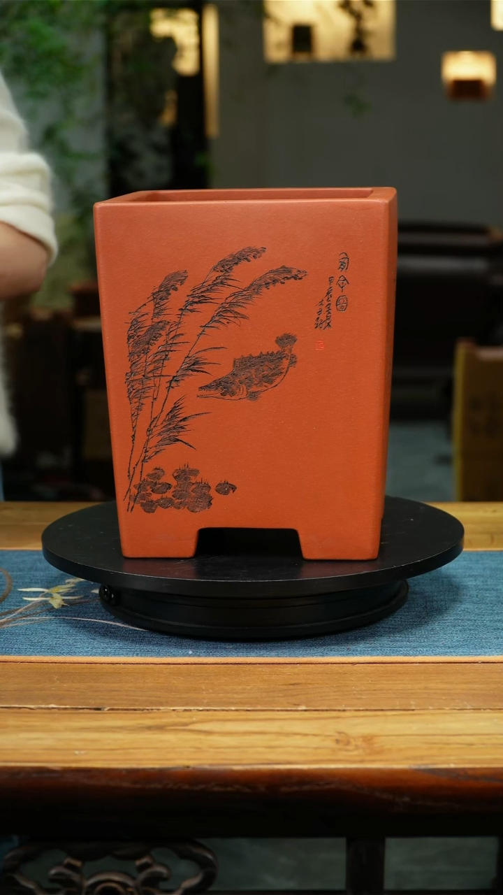 水*轩精品兰花盆微