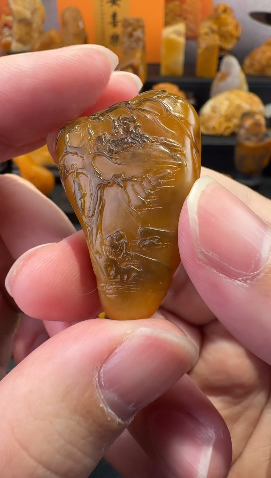 【闪购商品】田黄石半知田黄直播间