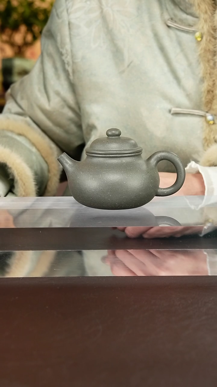 茶壶紫砂风*里天青容天260毫升