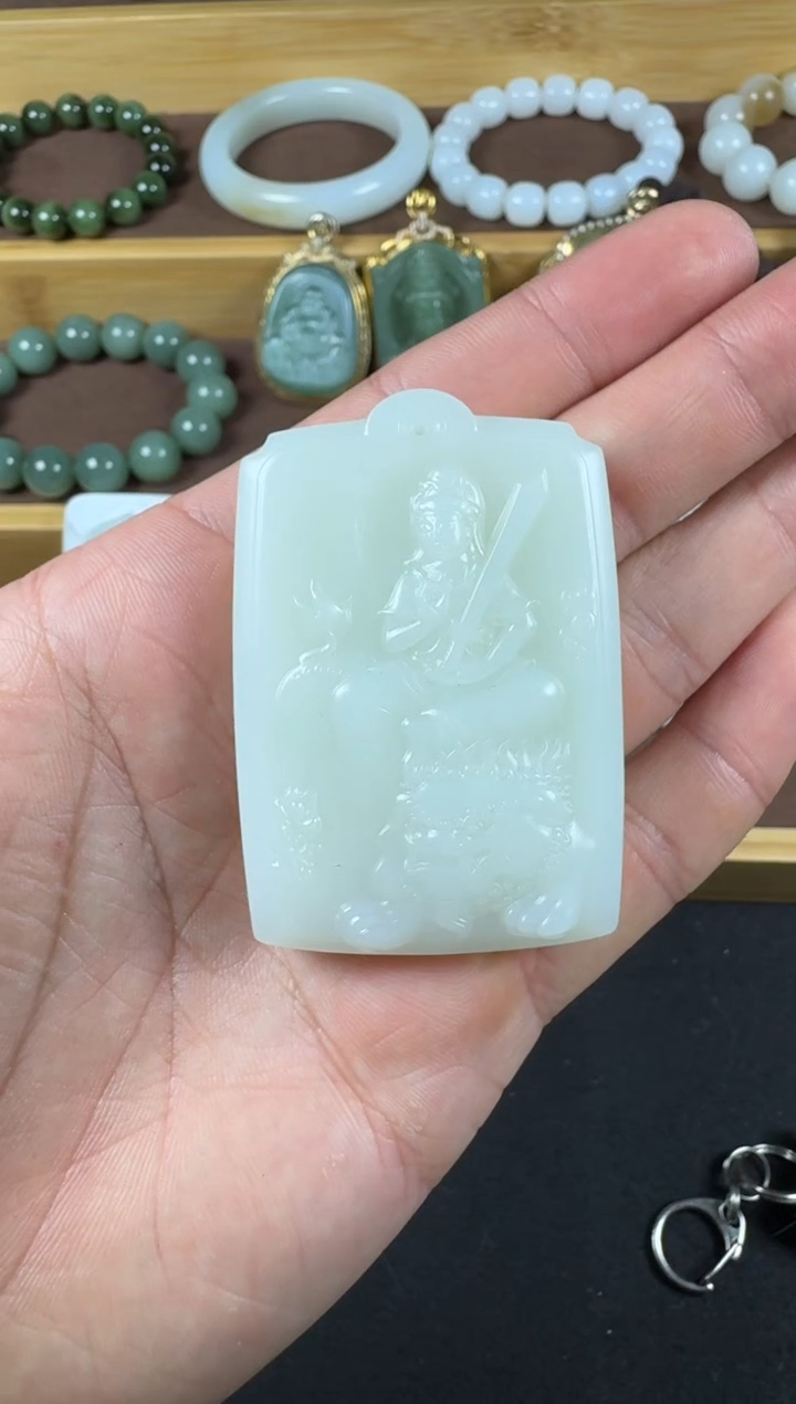 颈饰未镶嵌和田玉5