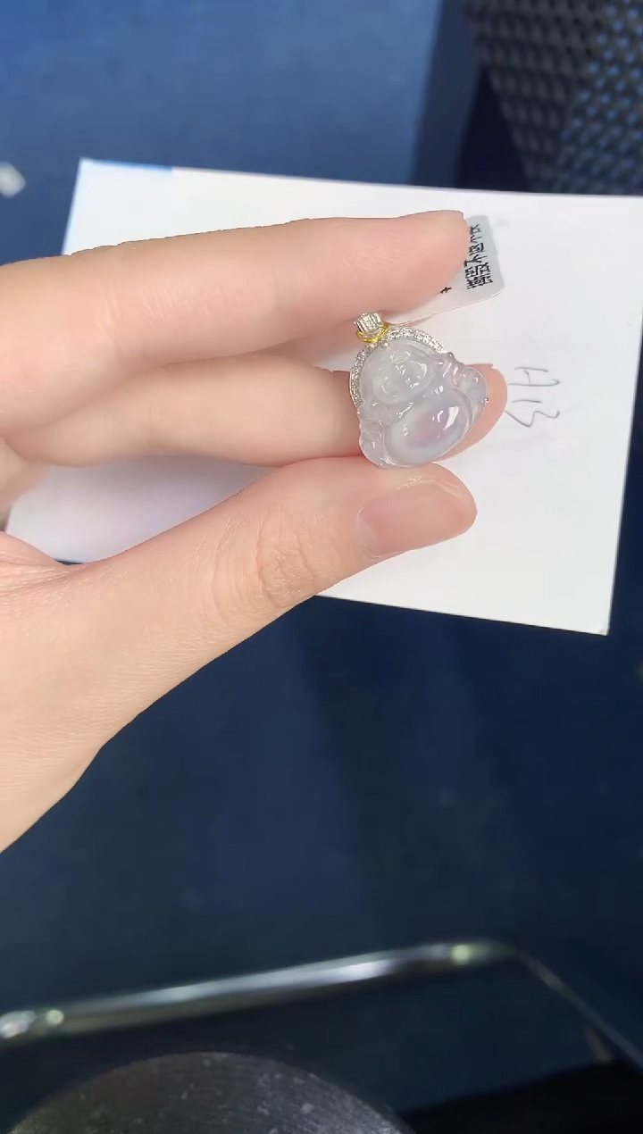 【闪购商品】翡翠颈饰18K金镶嵌000000000