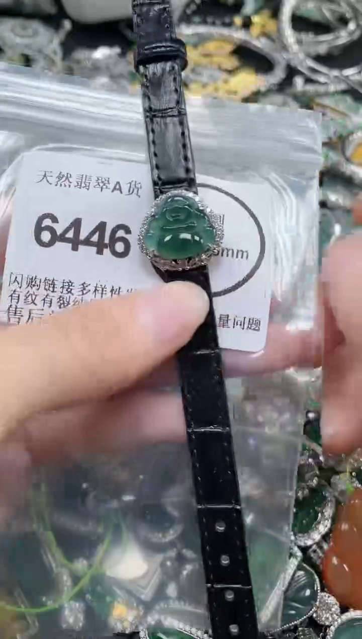 颈饰合金翡翠6446