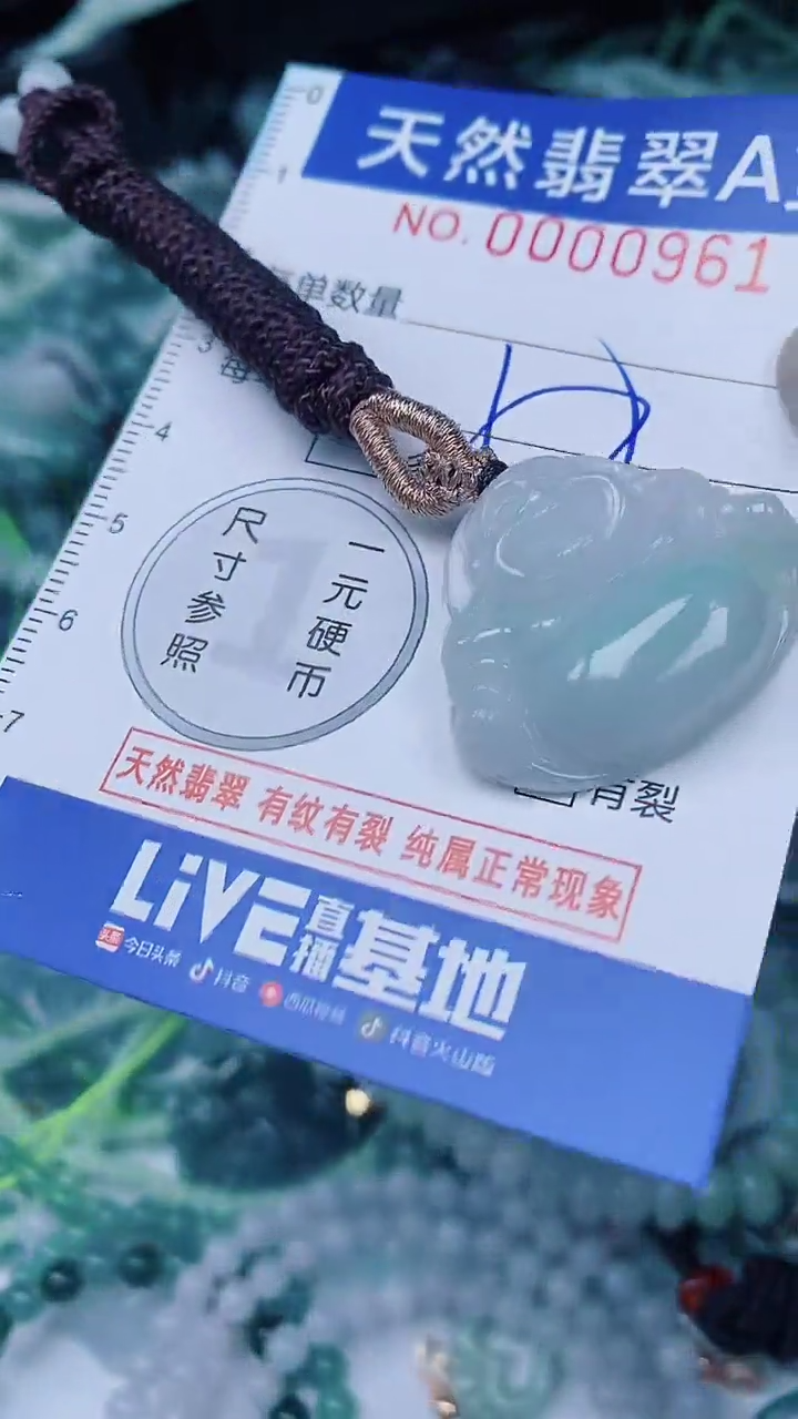 翡翠未镶嵌颈饰00000961