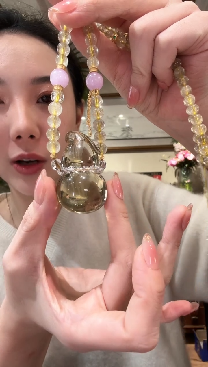 【闪购商品】水晶颈饰未镶嵌国风