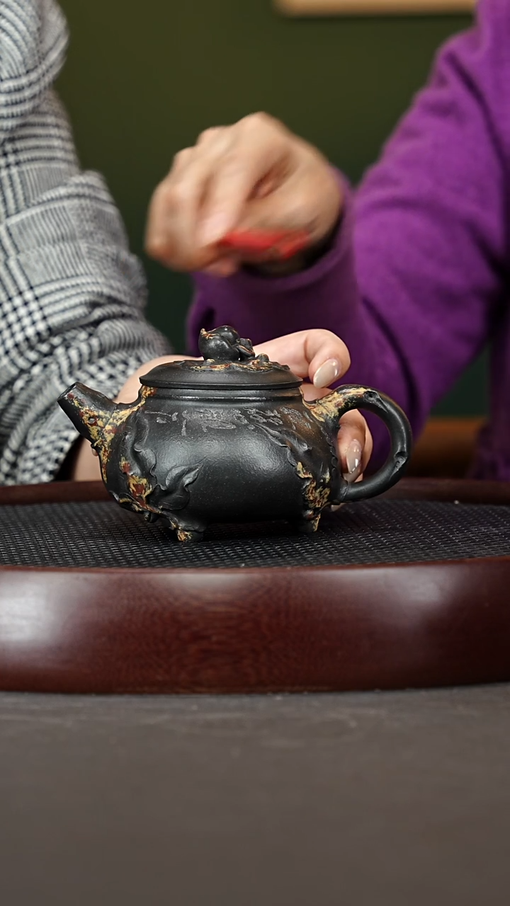 茶壶紫砂53ZLM 老天青240cc'