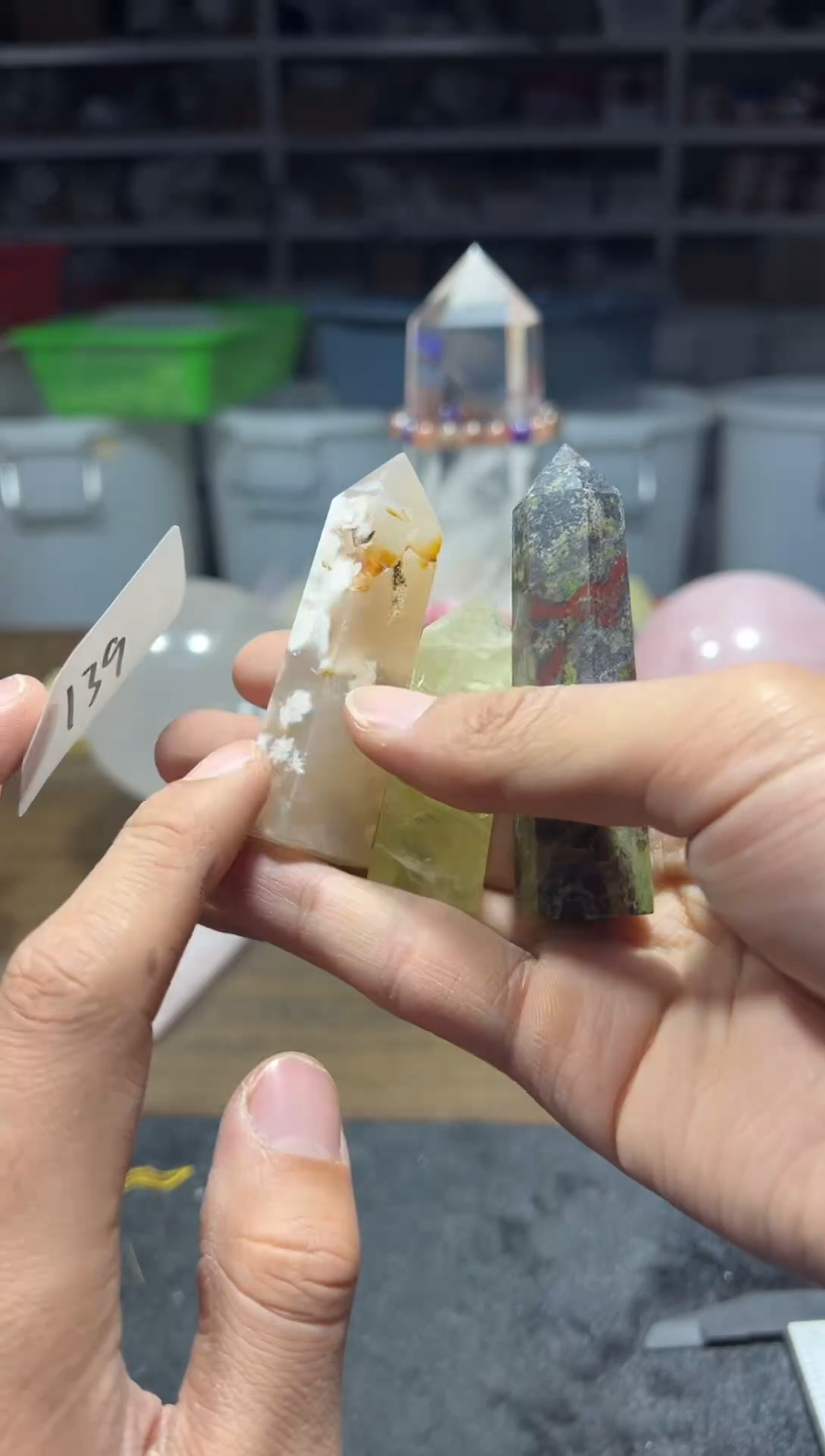 未镶嵌珠宝半成品水晶139