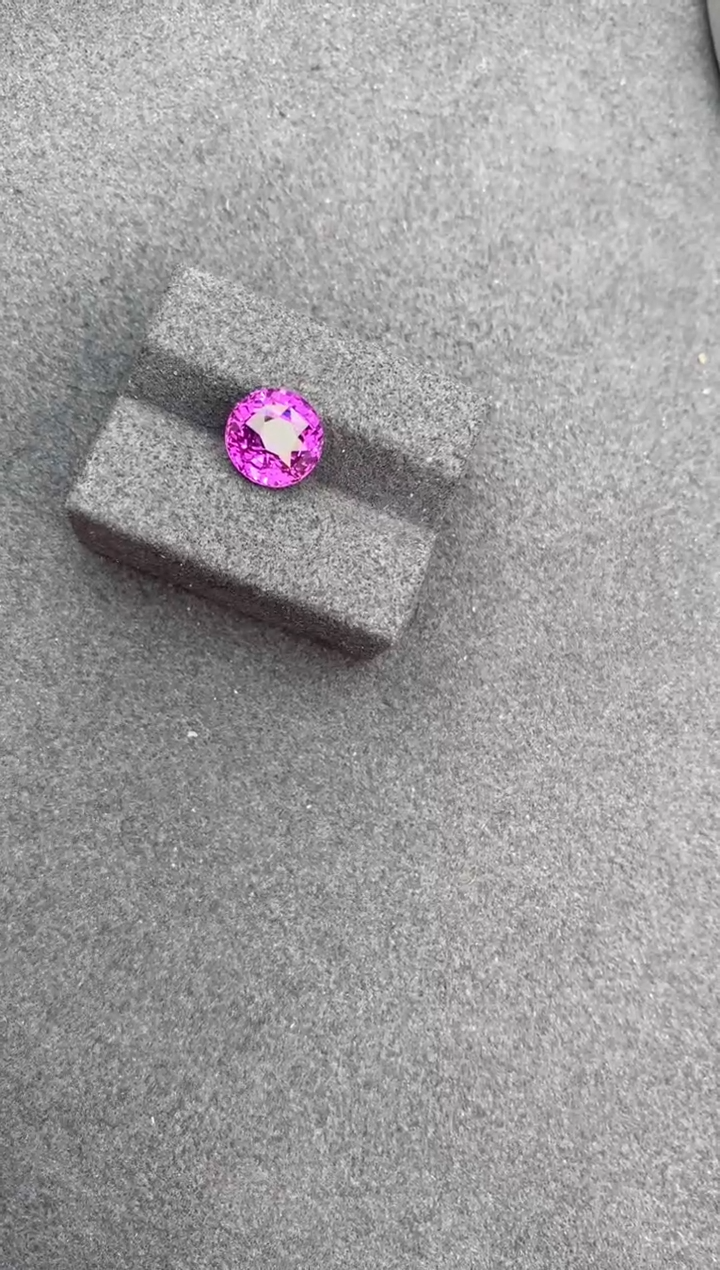 【闪购商品】彩色蓝宝石裸石未镶嵌3ct紫蓝宝