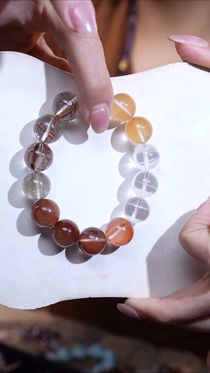 【闪购商品】水晶手链未镶嵌婉婉设计款2