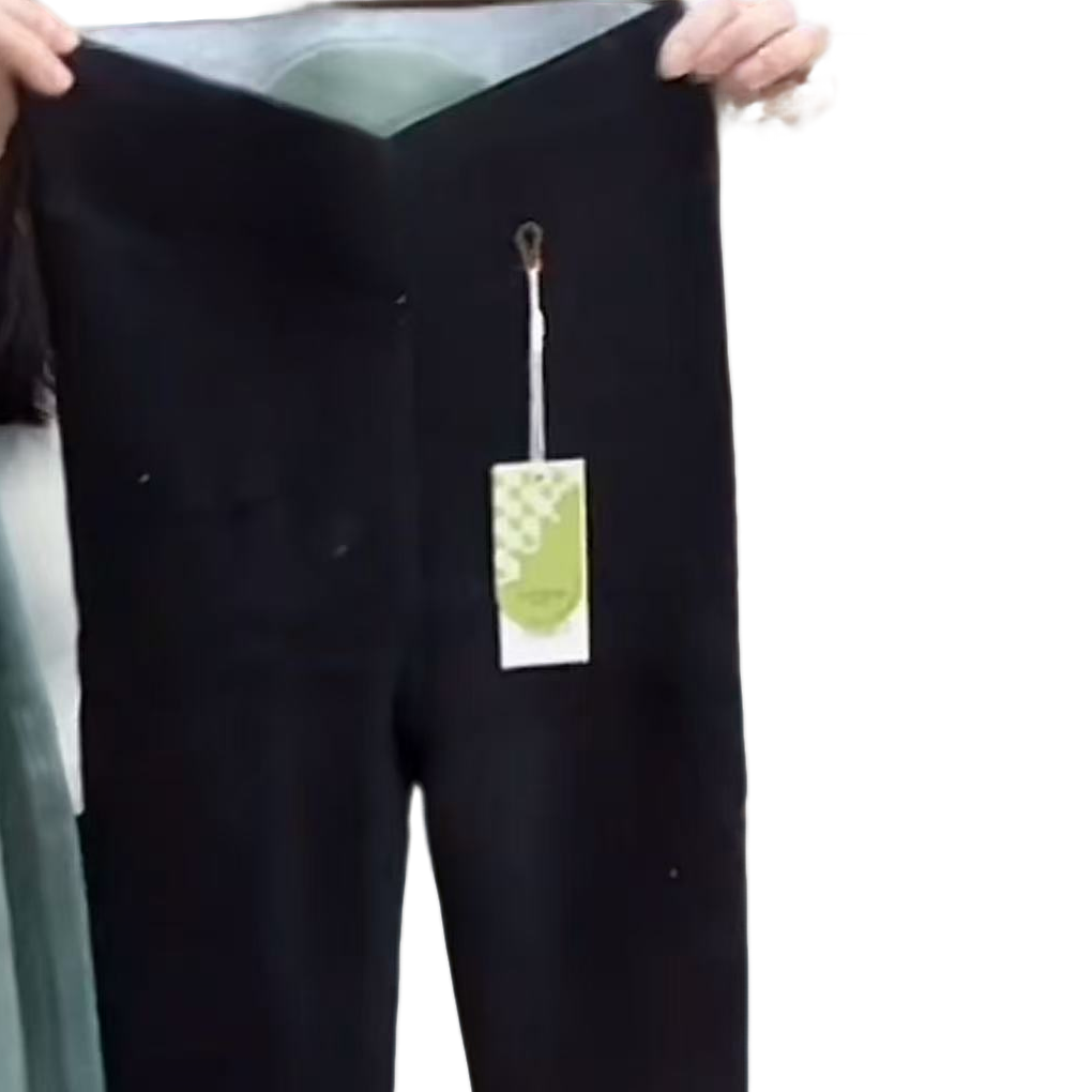   内绿厚绒棉裤 