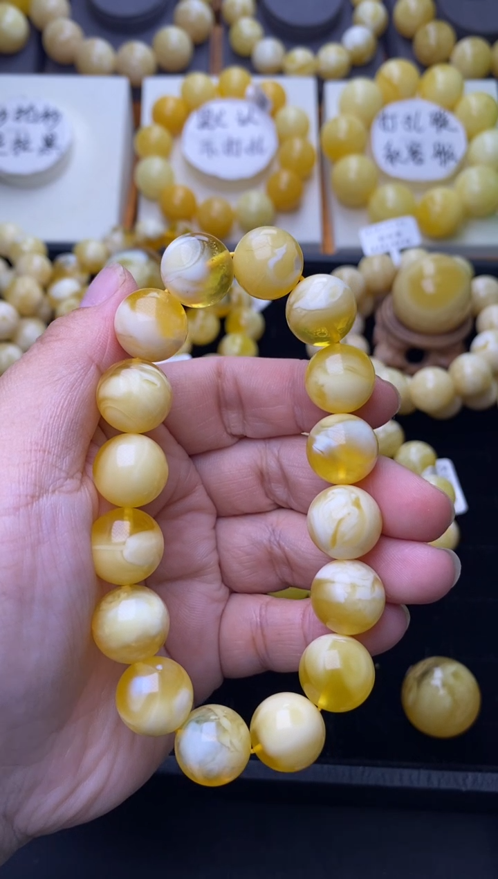 裸石琥珀未镶嵌 大小姐珠宝严选114