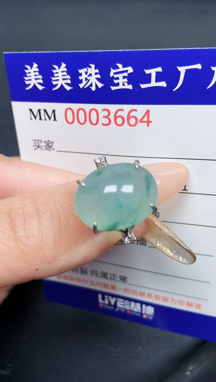 【闪购商品】翡翠颈饰银S925镶嵌3664