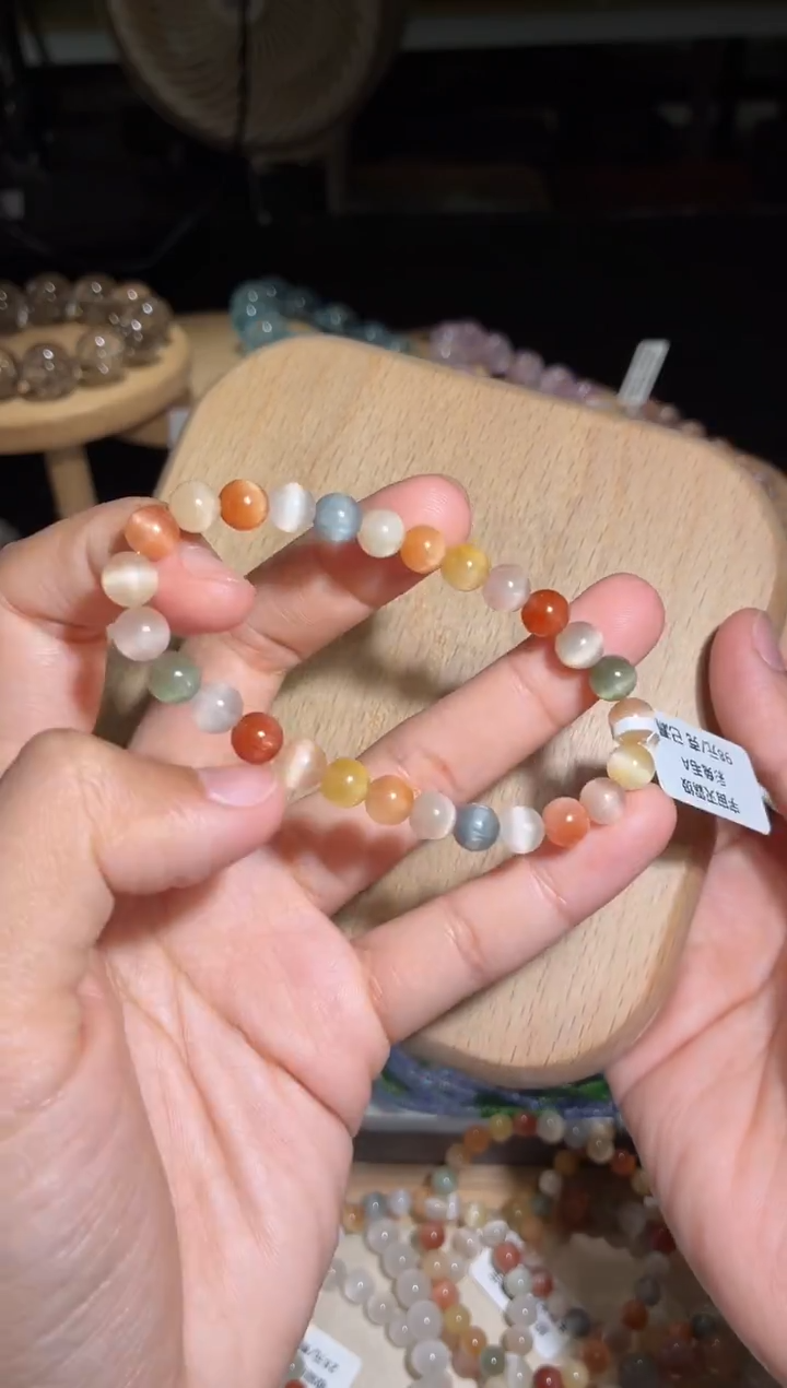 未镶嵌手链水晶94号多样性发一R 6+