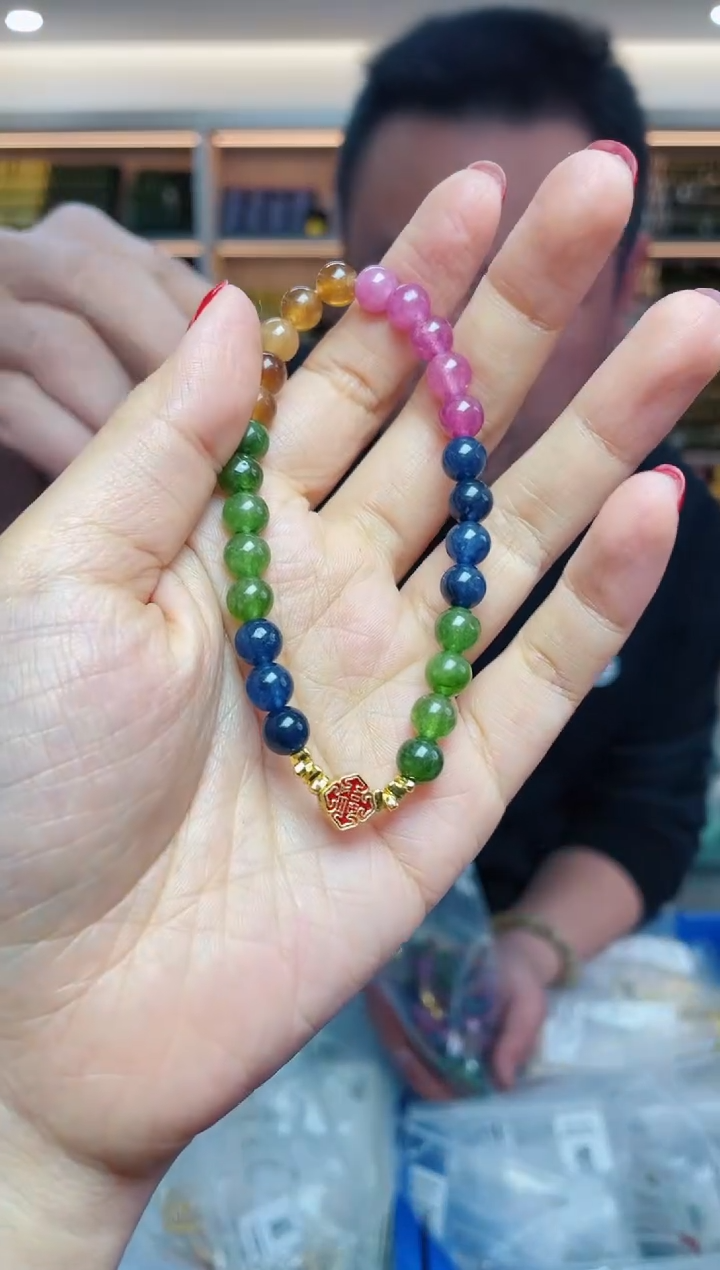 【闪购商品】碧玺`未镶嵌多样性发一件