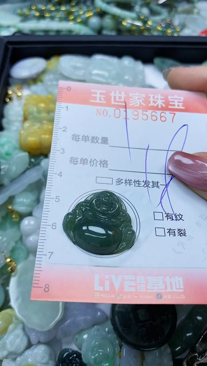 【闪购商品】翡翠颈饰未镶嵌闪购0195667