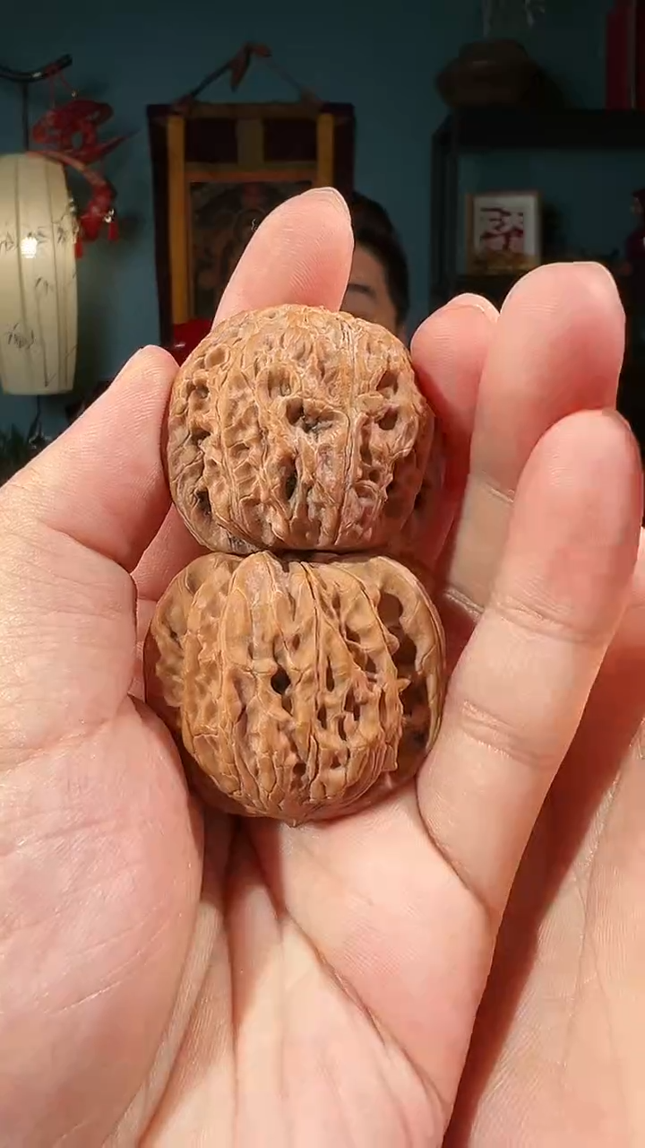 【闪购商品】文玩核桃把件磨盘