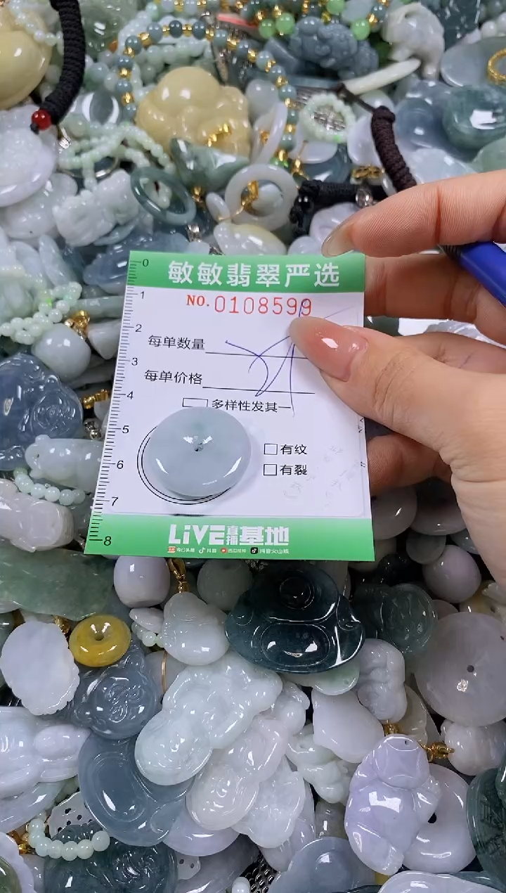 【闪购商品】翡翠颈饰未镶嵌闪购0108599