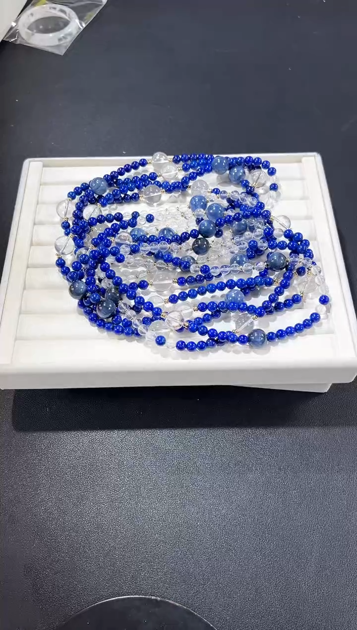 未镶嵌青金石手链47m多样性发其一【1条】默认微瑕