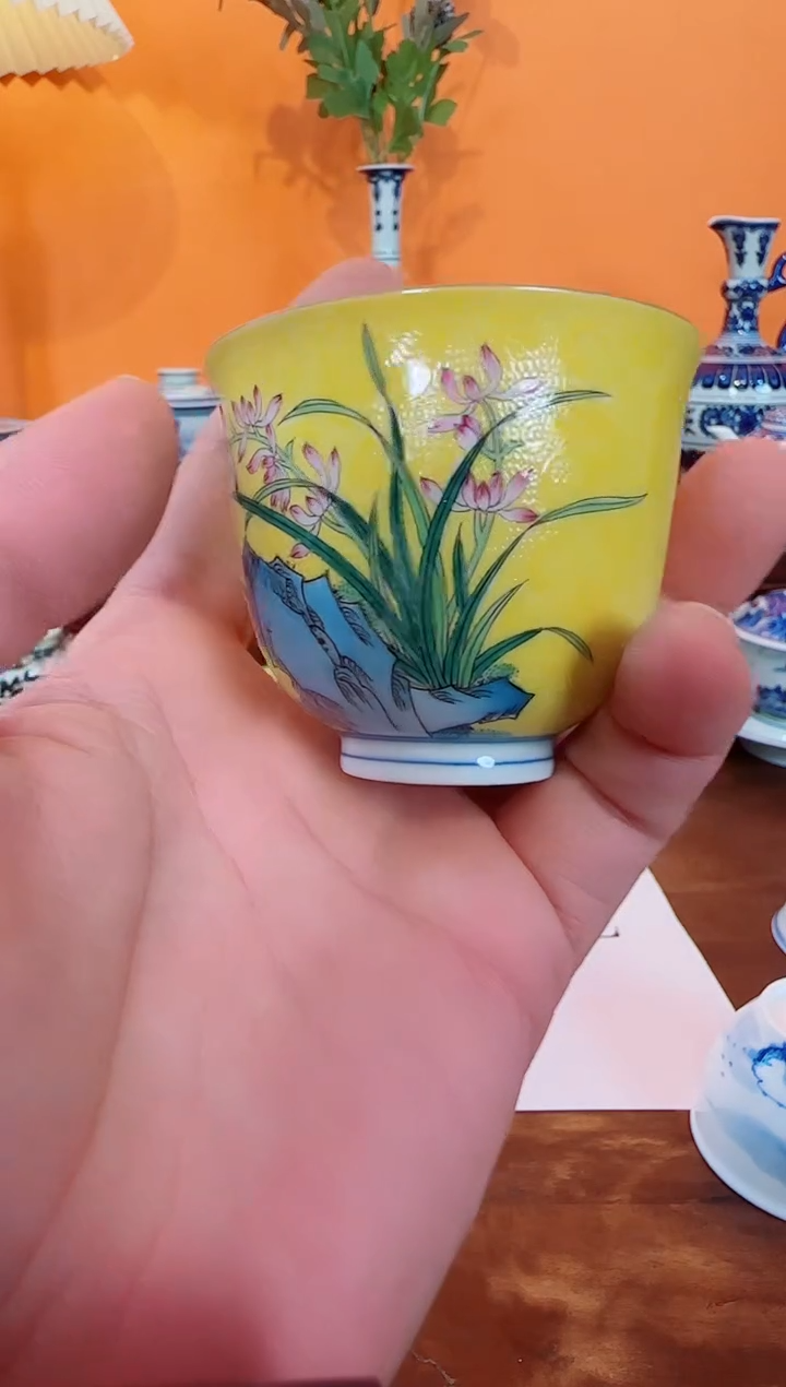 瓷片景德镇瓷器茶器茶杯