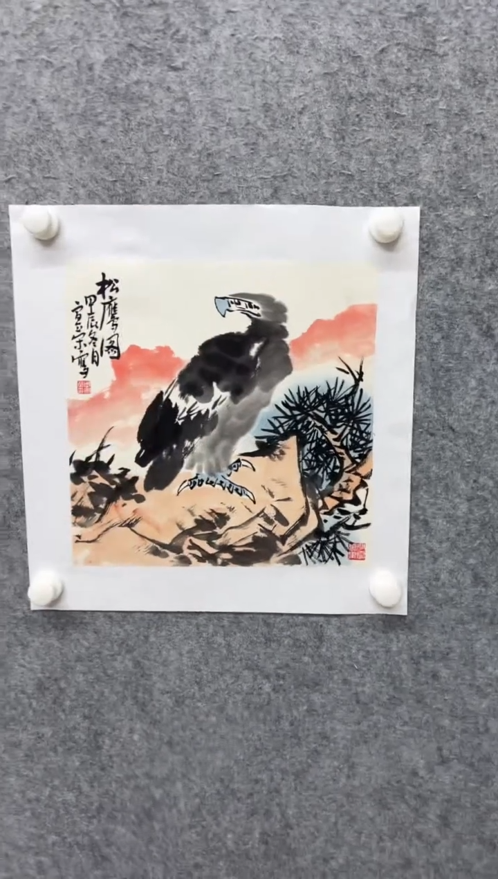 【闪购商品】国画写意画花鸟画手绘