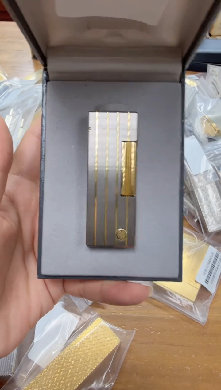 纯铜05 登家银色4道杠5代